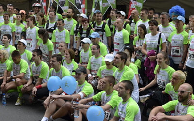 BELhospice tim ostvario cilj na Beogradskom maratonu 2014