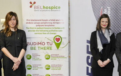 BELhospice donatorske kutije na benzinskim pumpama EKO SERBIA