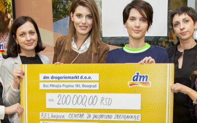dm drogerie markt Srbija donirala 200.000 RSD za prvi hospis u Srbiji