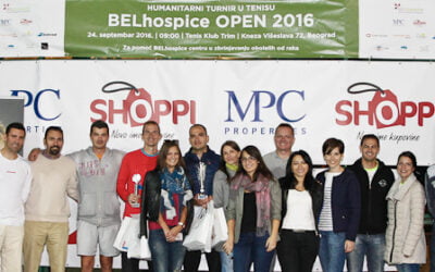 Završen humanitarni turnir u tenisu BELhospice OPEN 2016