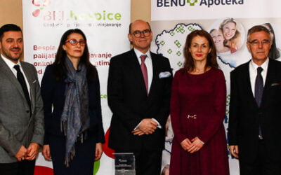 Dodeljena godišnja BELhospice nagrada ambasadi Kraljevine Norveške
