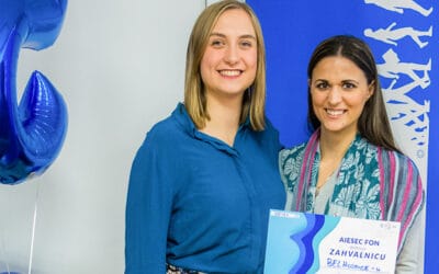 AIESEC organizacija uručila zahvalnicu BELhospice centru