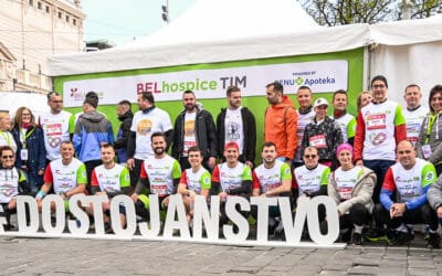 BELhospice Team achieved fantastic success at the Belgrade Marathon 2025