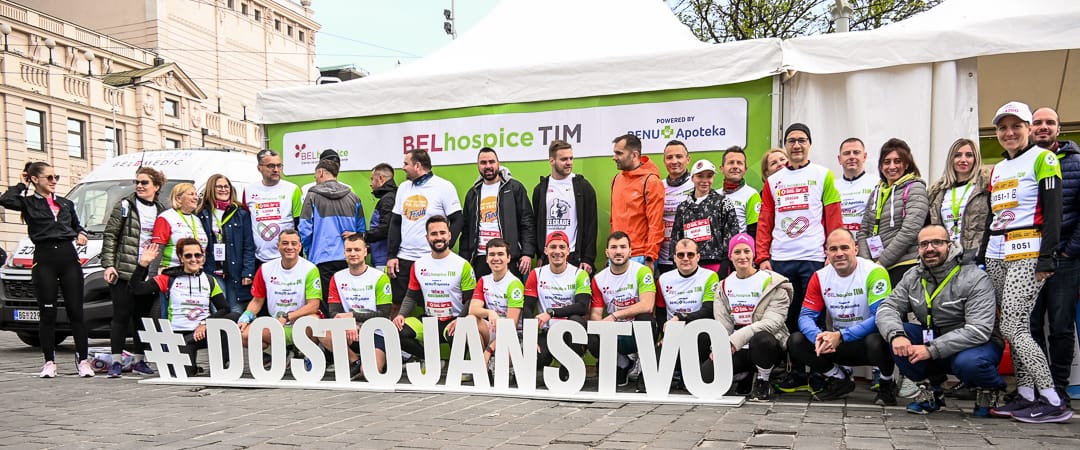 BELhospice Team achieved fantastic success at the Belgrade Marathon 2025